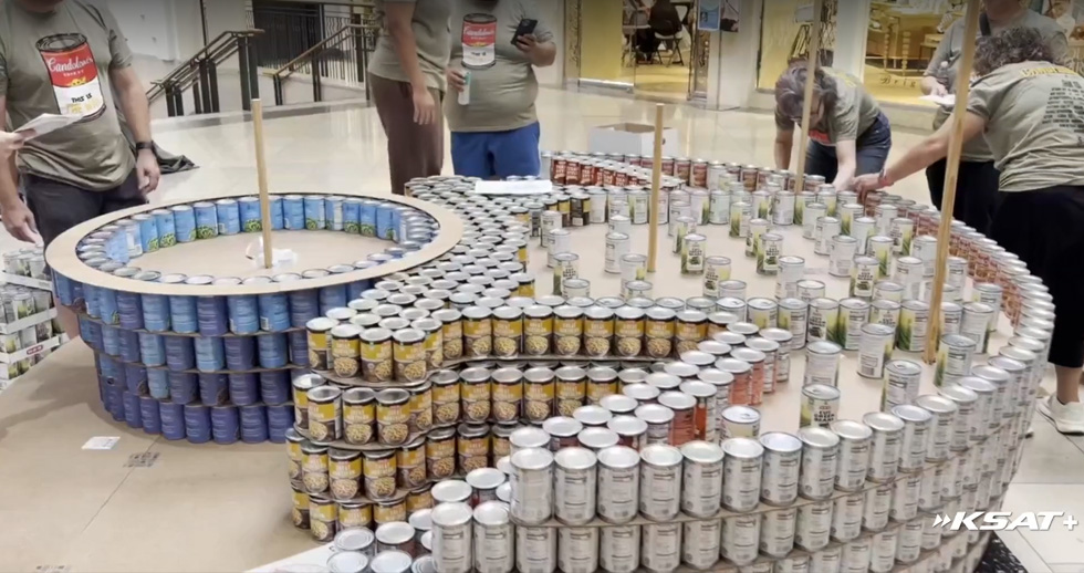 HOLT Group Sponsors Canstruction – benefiting the SA area food bank
